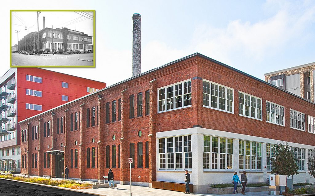 Before & After Images of Supply Laundry Building