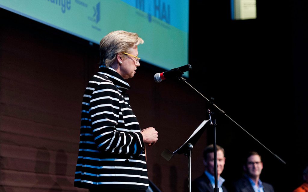 Ada speaking at MOHAI event