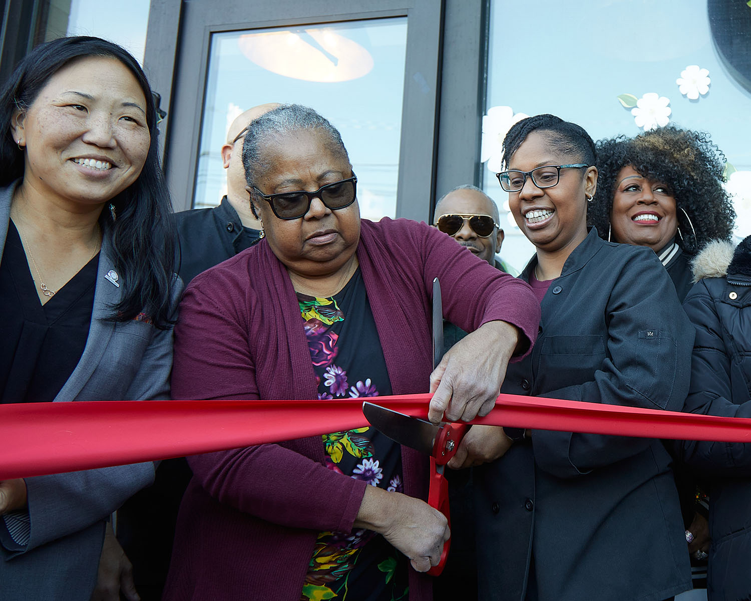 Simply Soulful ribbon cutting ceremony