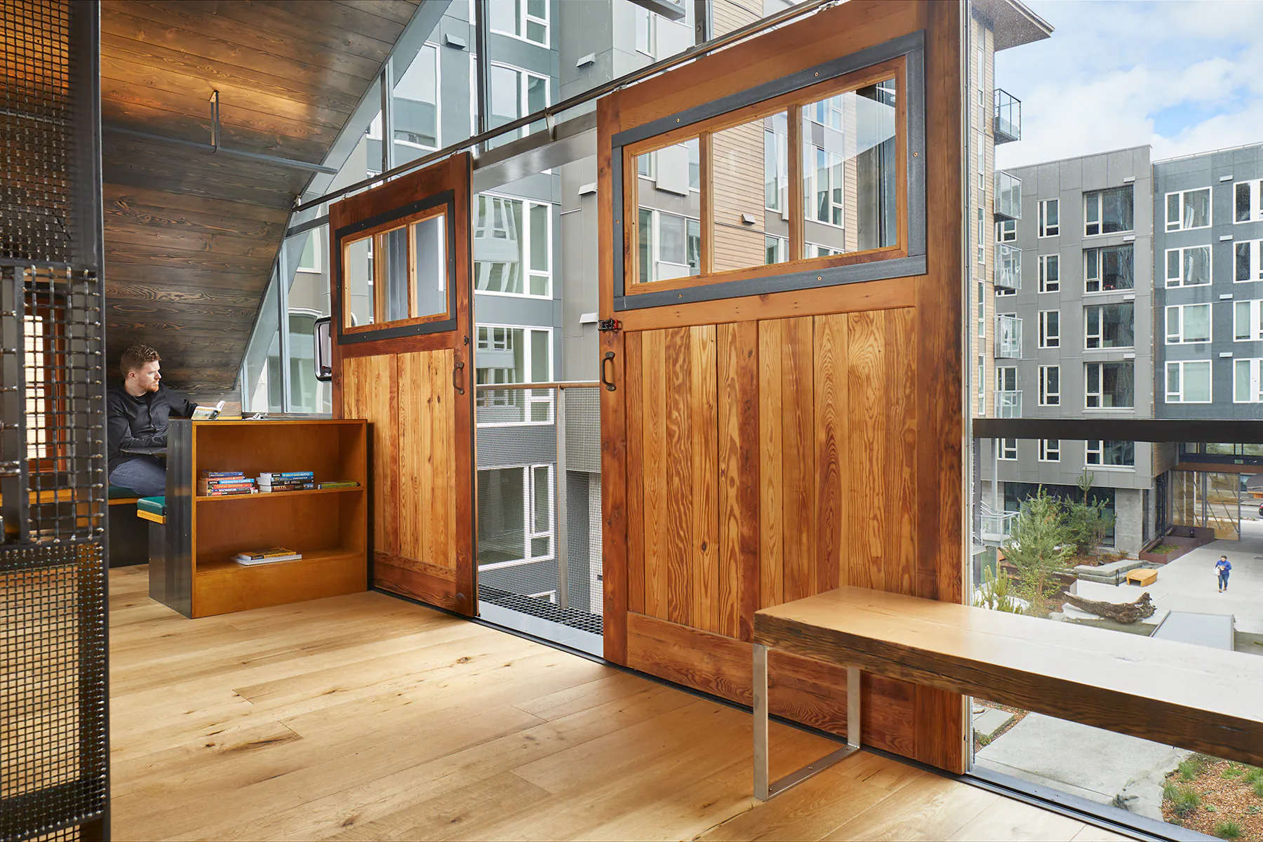 Sitka treehouse interior