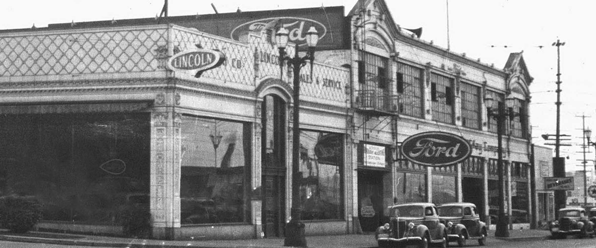 Historic image of Pacific & Ford McKay buildings